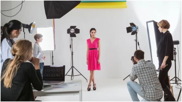 Professional Three-Point Lighting Setup