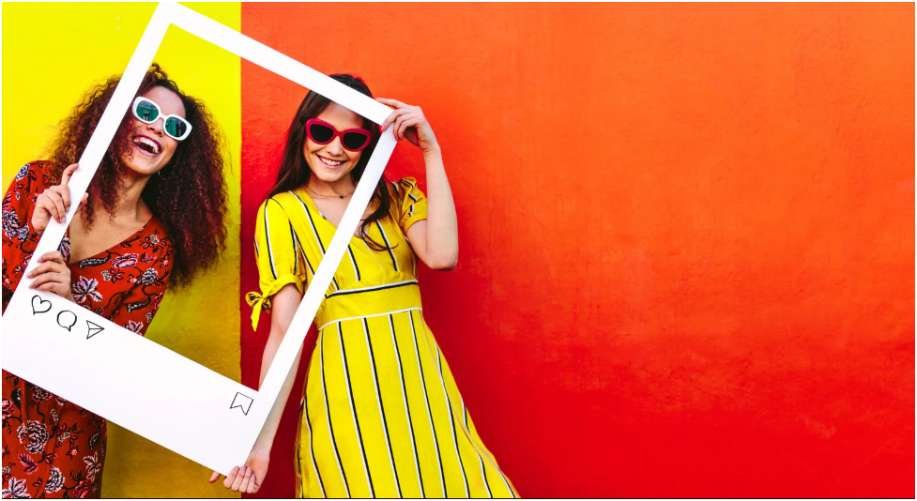 social media content photography